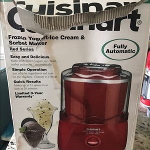 Cuisinart Ice cream/ sorbet maker
